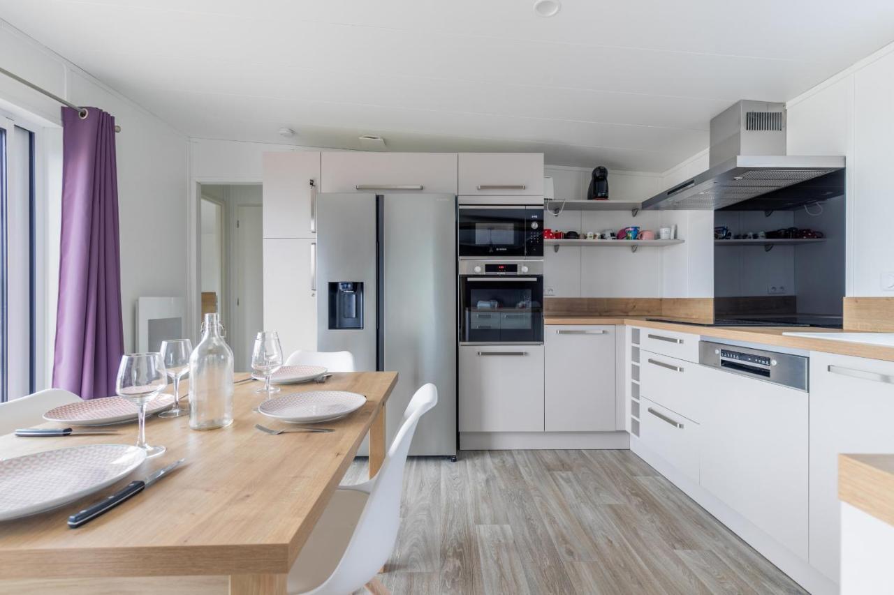 Beau Chalet Pour 4 Pers - Acces Piscine Chauffee Bretignolles-sur-Mer ภายนอก รูปภาพ