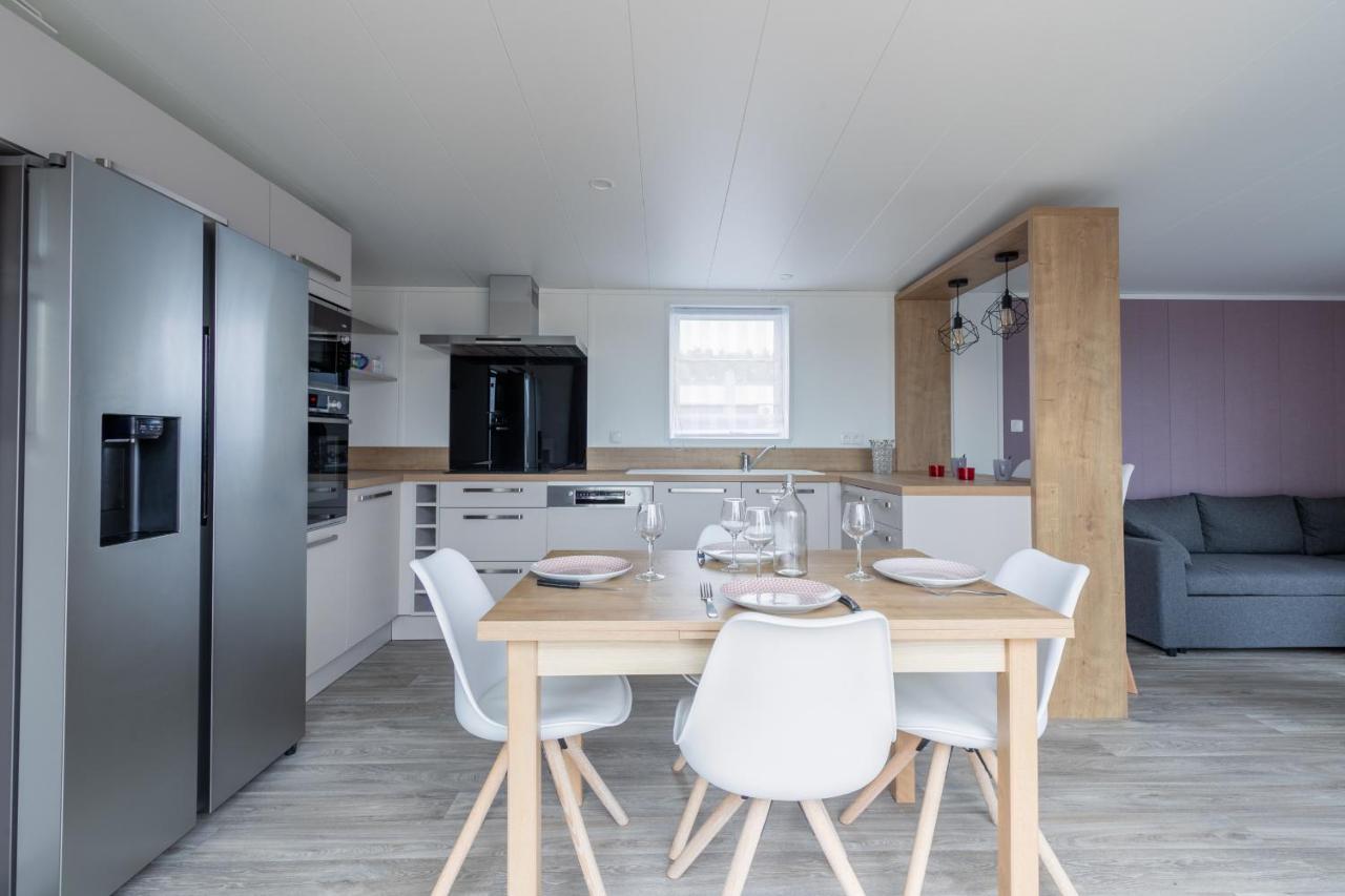 Beau Chalet Pour 4 Pers - Acces Piscine Chauffee Bretignolles-sur-Mer ภายนอก รูปภาพ