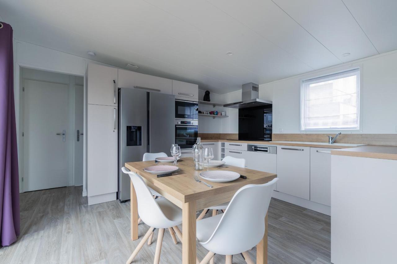 Beau Chalet Pour 4 Pers - Acces Piscine Chauffee Bretignolles-sur-Mer ภายนอก รูปภาพ